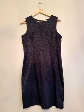 Braemar Jeremy Scott Vintage Black Sleeveless Shift Dress Size 9/10